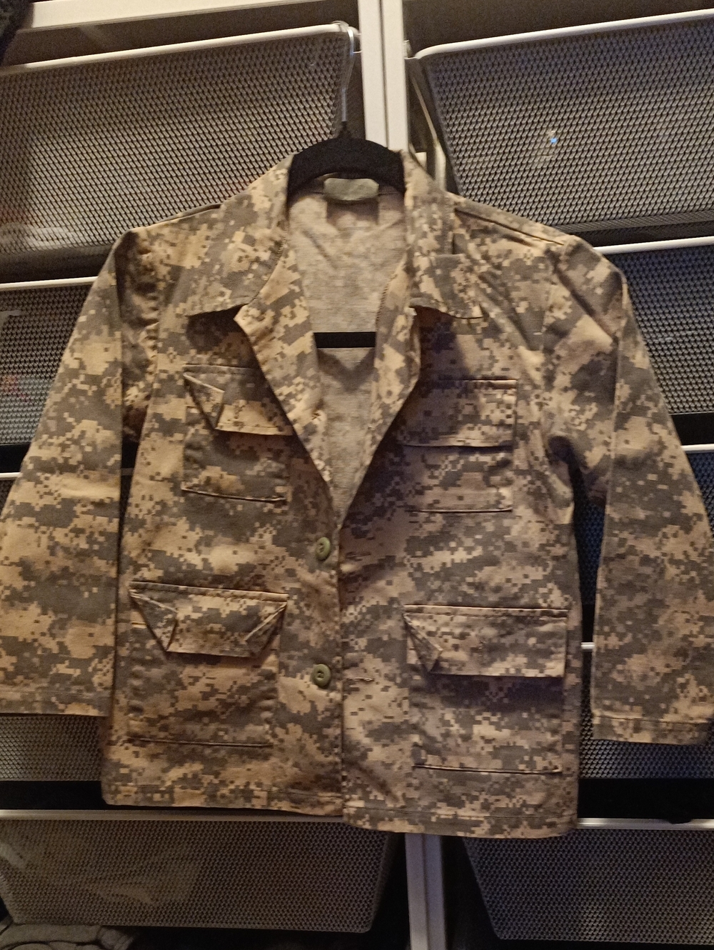 Men's Digital Camo Field Jacket - Tan/Green